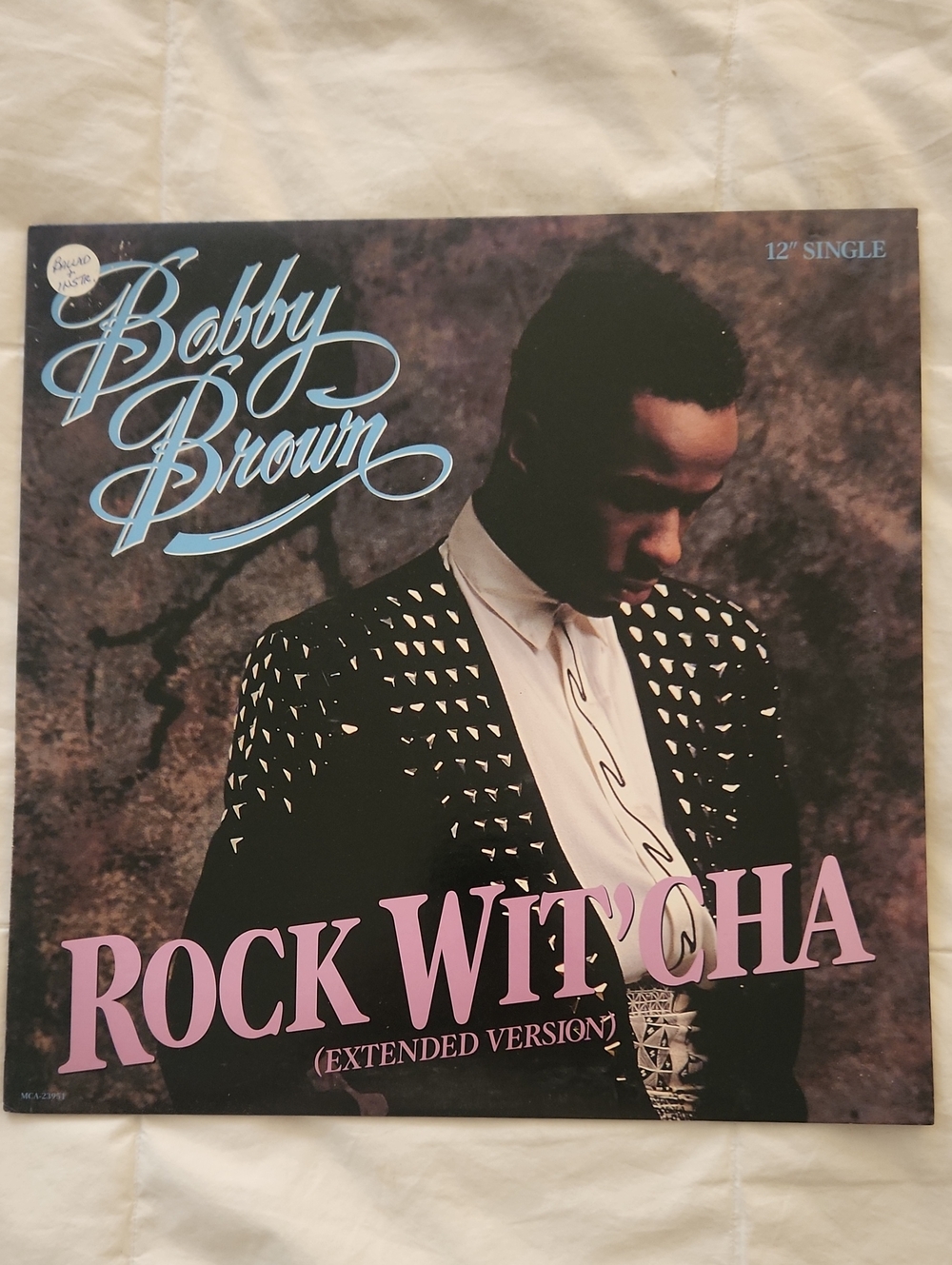 Bobby Brown Rock Wit'Cha 12" Vinyl Single -- DJ COPY NM